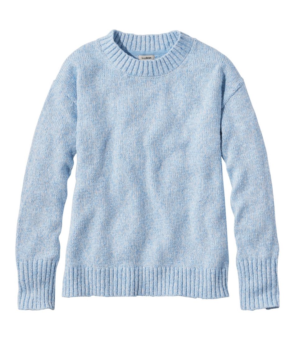 Women's Cotton Ragg Sweater, Crewneck L.L.Bean Top Pick