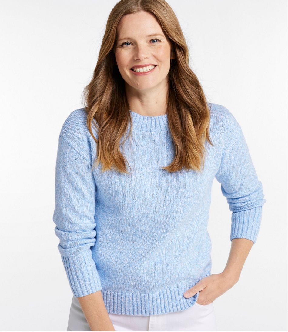 Women's Cotton Ragg Sweater, Crewneck L.L.Bean Top Pick