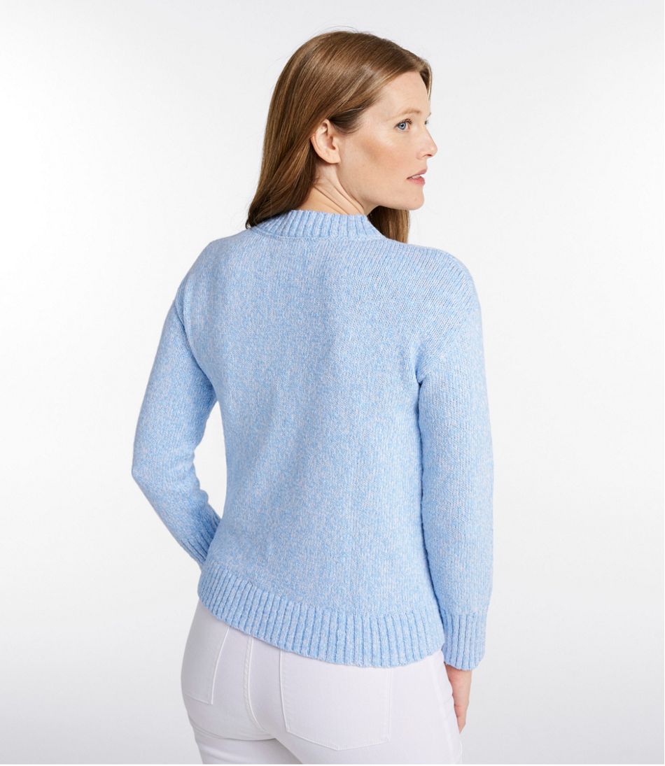 Women's Cotton Ragg Sweater, Crewneck L.L.Bean Top Pick