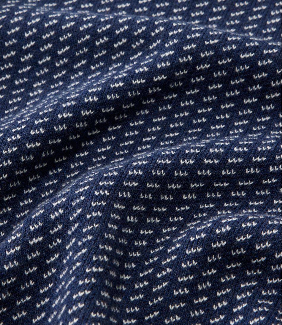 Women's Wicked Soft Cotton/Cashmere Crewneck Sweater, Pattern L.L.Bean Classic