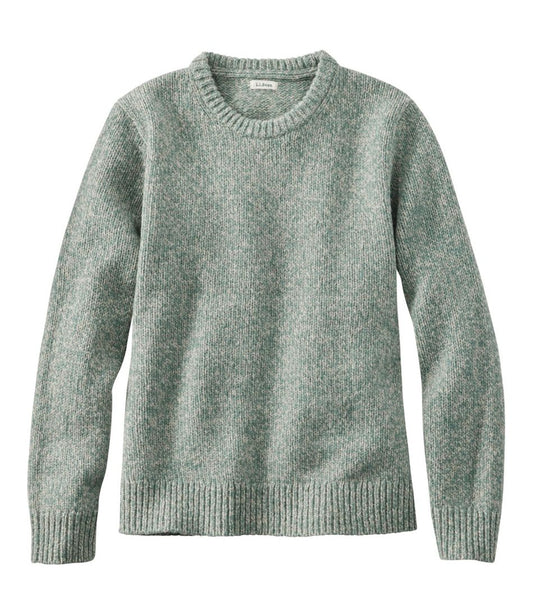 Women's Bean's Classic Ragg Wool Sweater, Crewneck L.L.Bean Featured