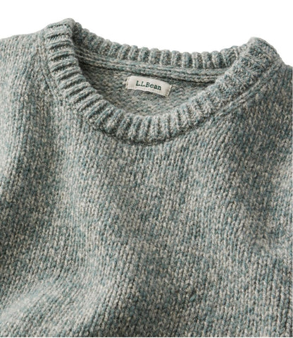 Women's Bean's Classic Ragg Wool Sweater, Crewneck L.L.Bean Featured