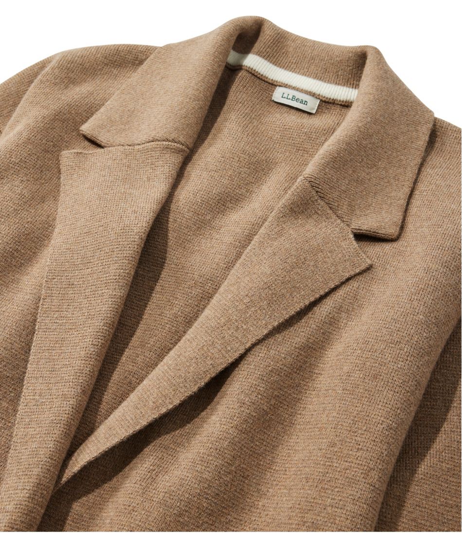 Women's Wicked Soft Cotton/Cashmere Coatigan Sweater L.L.Bean Popular