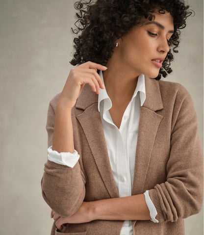 Women's Wicked Soft Cotton/Cashmere Coatigan Sweater L.L.Bean Popular