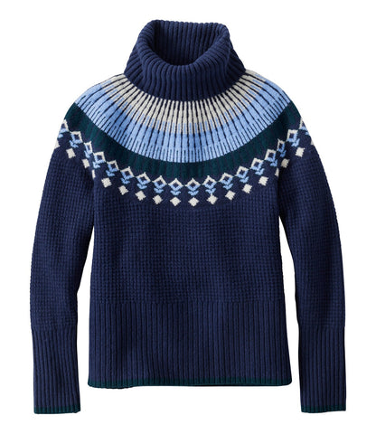 Classic Navy/Mariner Blue Fair Isle,X-Small