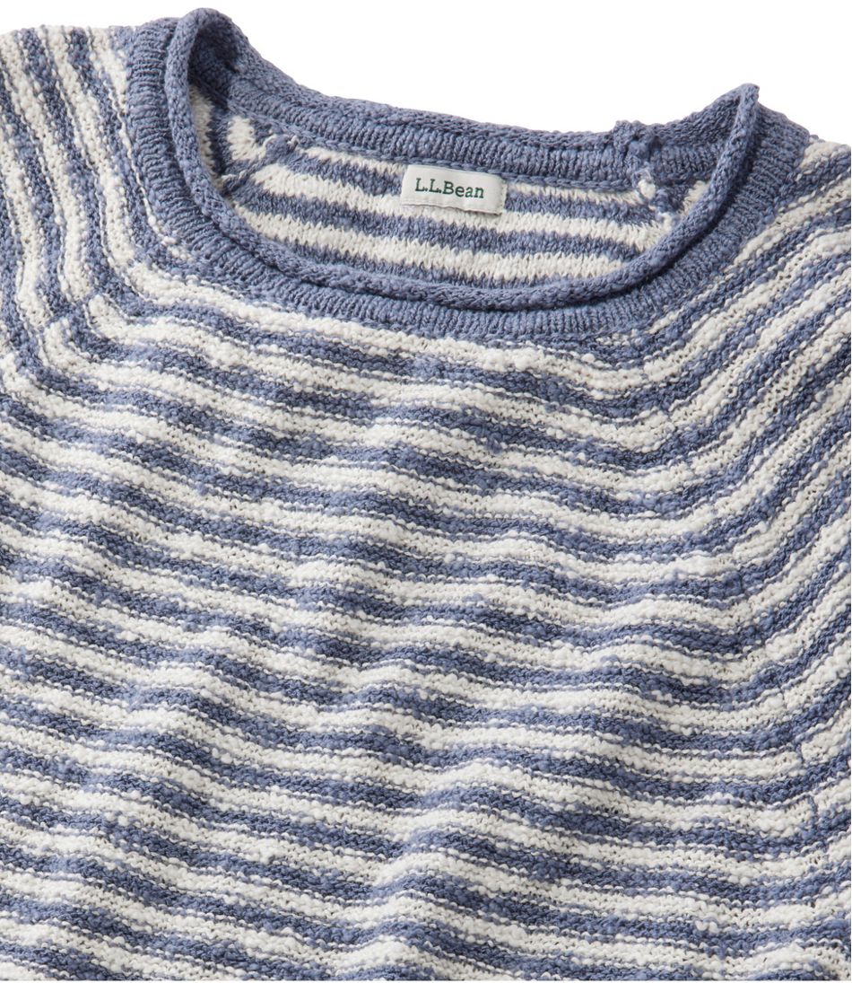 Women's Midweight Cotton Slub Rollneck Pullover Stripe L.L.Bean Top Pick