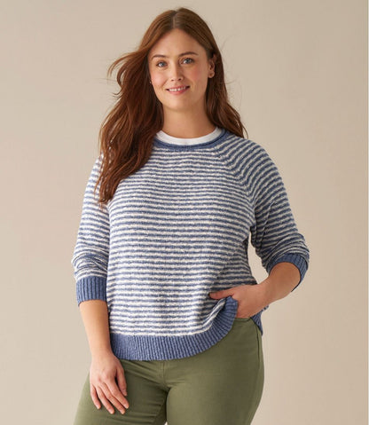 Women's Midweight Cotton Slub Rollneck Pullover Stripe L.L.Bean Top Pick
