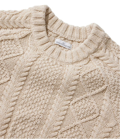 Women's Signature Cotton Fisherman Sweater, Crewneck L.L.Bean Recommended
