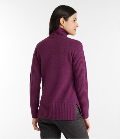 Women's The Essential Sweater, Turtleneck L.L.Bean Premium