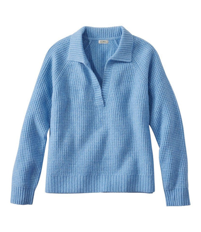 Women's SuperSoft Waffle Sweater, Polo L.L.Bean Top Pick