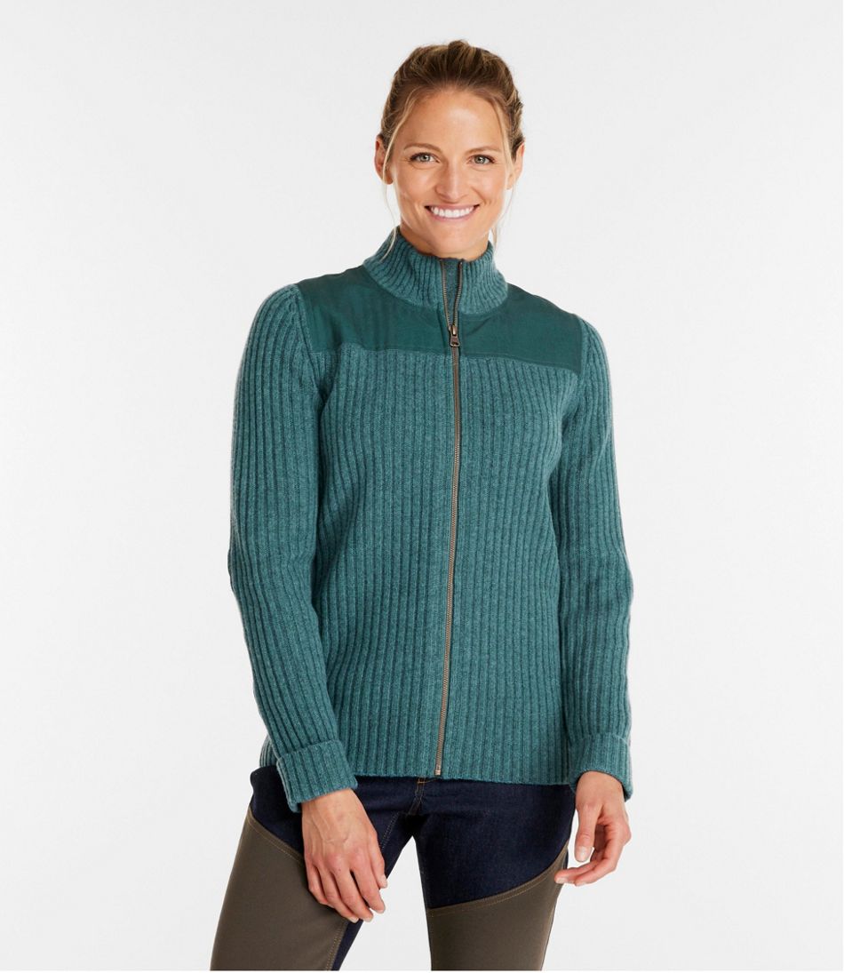 Women's Commando Sweater, Full-Zip L.L.Bean Recommended