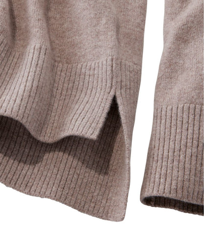 Women's Classic Cashmere Sweater, Relaxed Mockneck L.L.Bean Classic