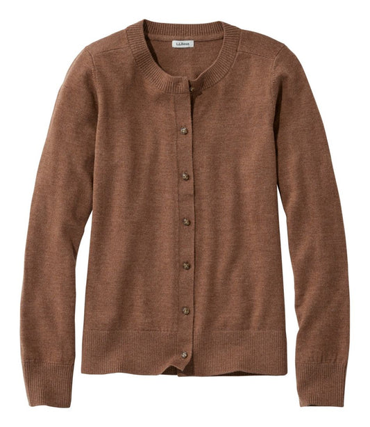 Women's Essential Merino Wool Sweater, Cardigan L.L.Bean Essential