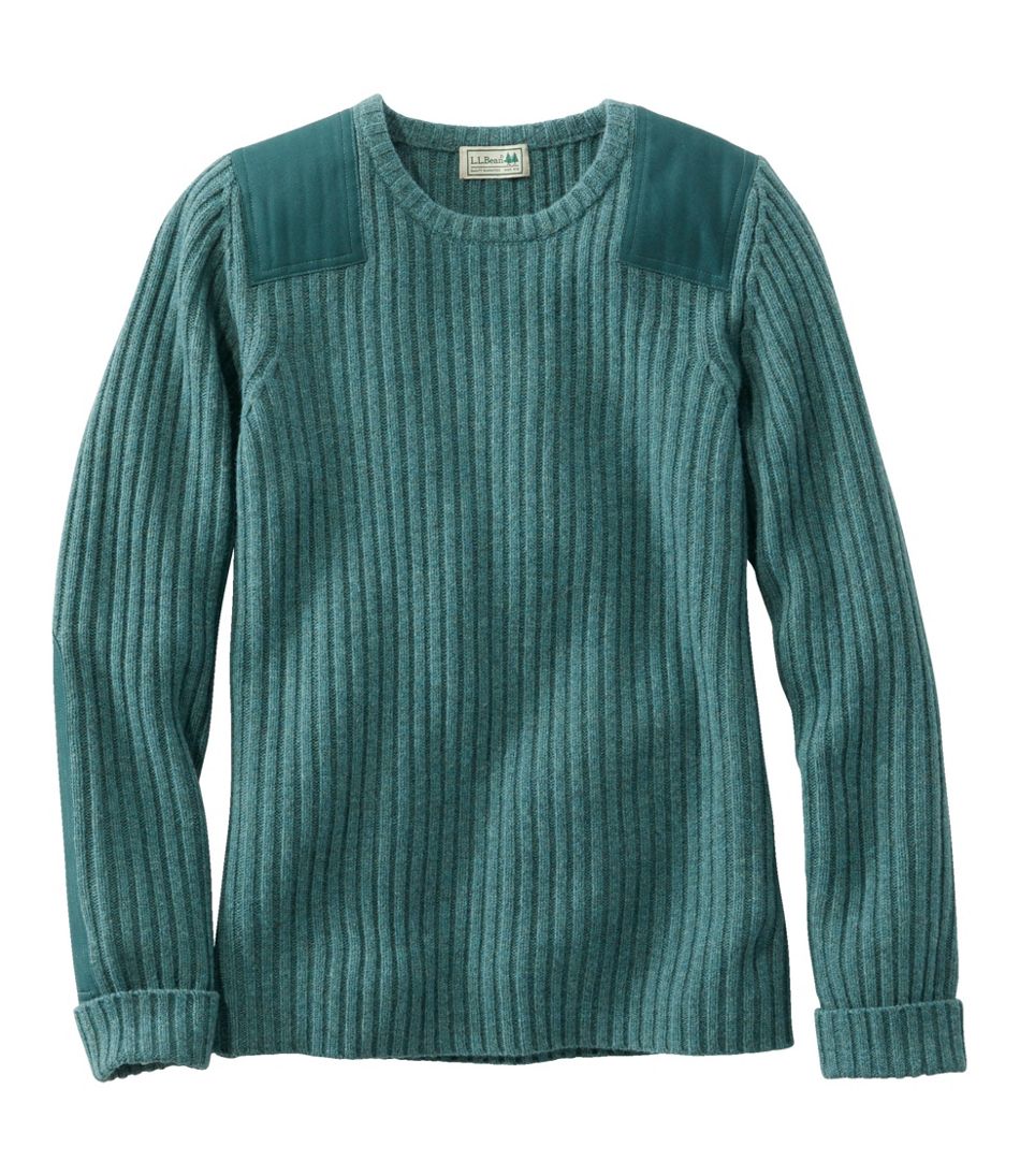 Women's Commando Crewneck Sweater L.L.Bean Premium