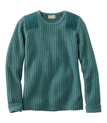 Women's Commando Crewneck Sweater L.L.Bean Premium