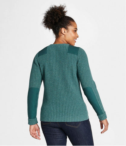 Women's Commando Crewneck Sweater L.L.Bean Premium