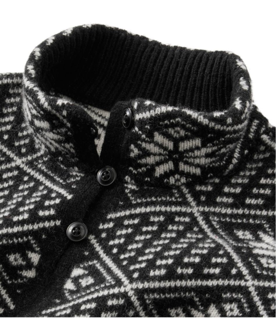 Women's Signature Kingfield Merino Wool Sweater, Fair Isle L.L.Bean New