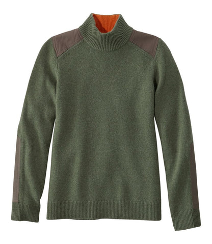 Women's Maine Guide Lightweight Lambswool Sweater L.L.Bean Featured