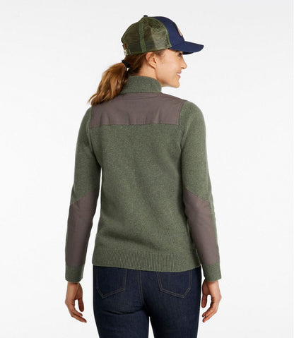 Women's Maine Guide Lightweight Lambswool Sweater L.L.Bean Featured