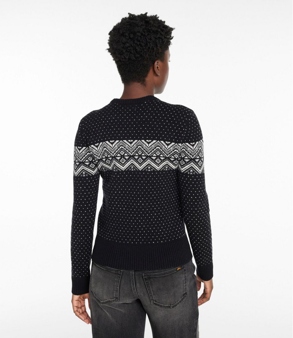 Women's Signature Camp Merino Wool Sweater, Pullover Novelty L.L.Bean Essential