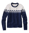 Bright Navy Fair Isle