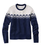 Bright Navy Fair Isle