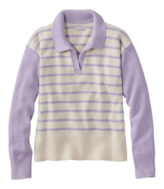 Women's Signature Original Cotton Sweater, Polo L.L.Bean Featured