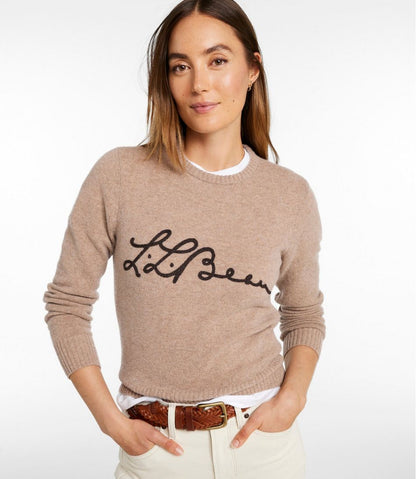 Women's Signature Camp Merino Wool Sweater, Pullover L.L.Bean Popular