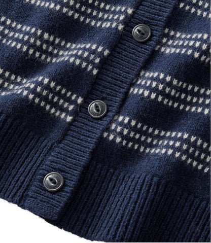 Women's Bean's Classic Ragg Wool Sweater, Button-Front Cardigan Novelty L.L.Bean Best Seller