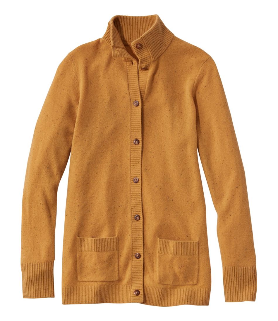 Women's Classic Cashmere Button-Front Cardigan L.L.Bean Top Pick