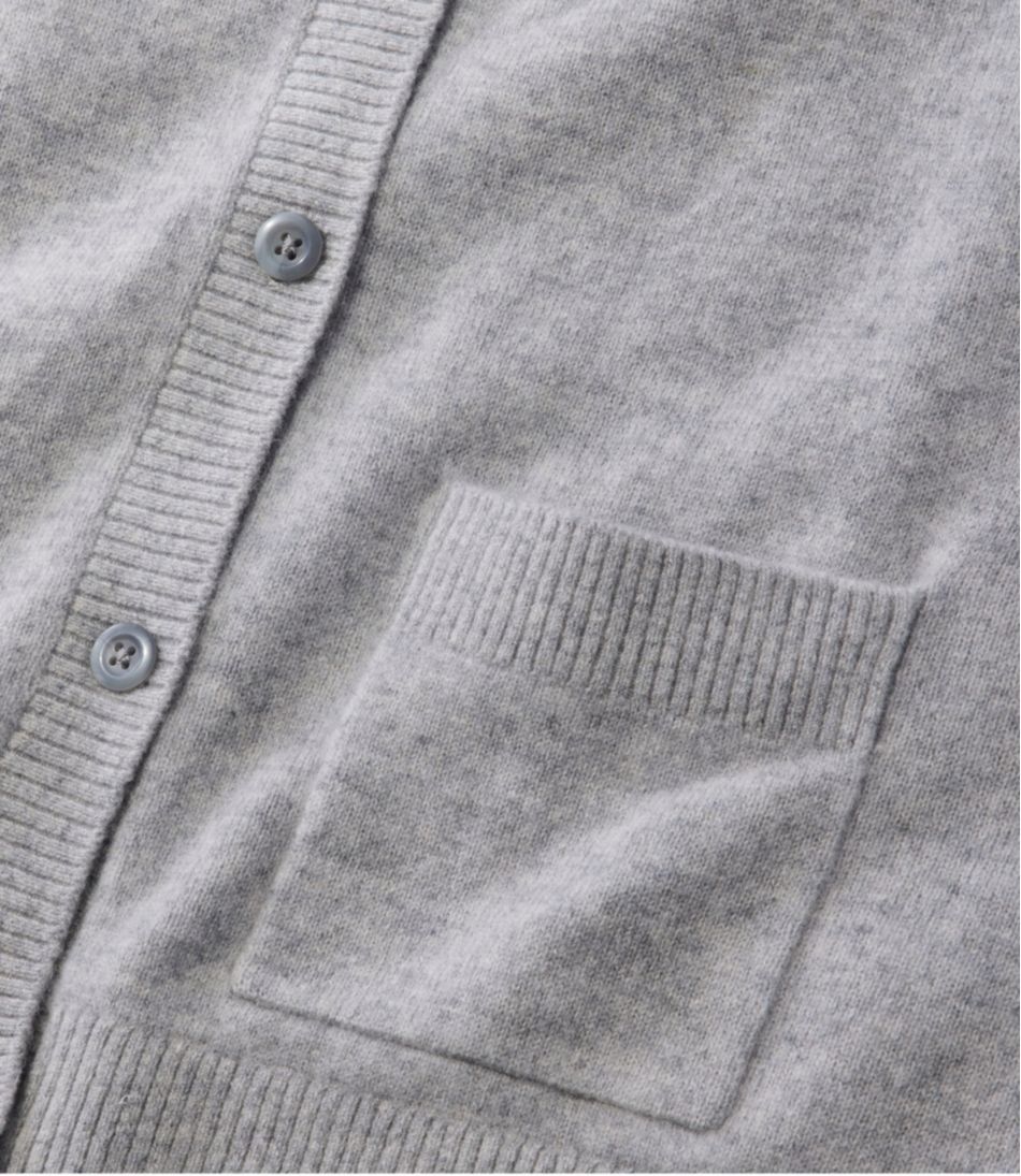 Women's Classic Cashmere Button-Front Cardigan L.L.Bean Top Pick