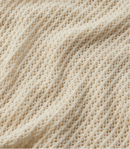 Women's Organic Cotton Slub Pointelle Sweater, Polo L.L.Bean Essential