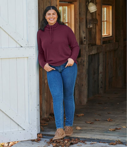 Women's Classic Cashmere Sweater, Funnelneck L.L.Bean Value