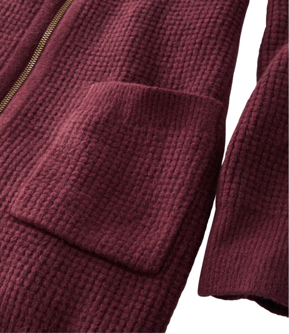 Women's SuperSoft Waffle Sweater, Coatigan L.L.Bean Premium