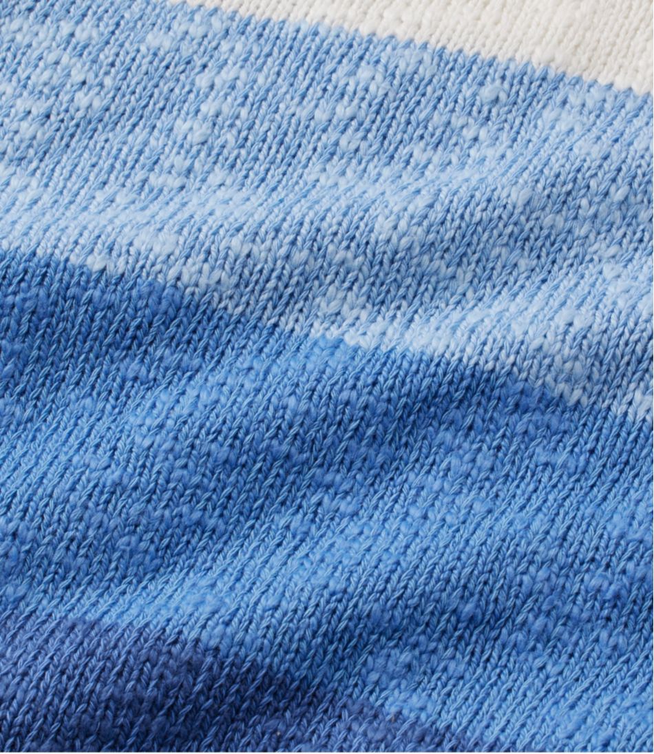 Women's Cotton Ragg Sweater, Crewneck Stripe L.L.Bean Featured