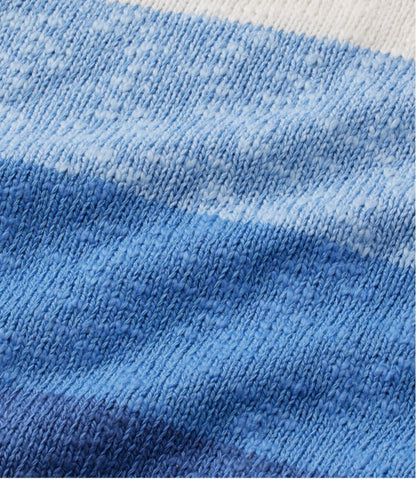 Women's Cotton Ragg Sweater, Crewneck Stripe L.L.Bean Featured