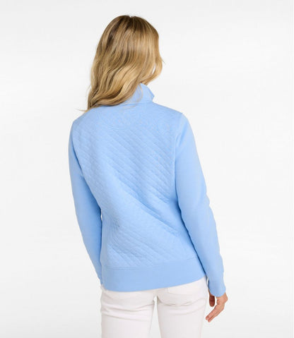 Women's Quilted Quarter-Zip Pullover L.L.Bean Popular