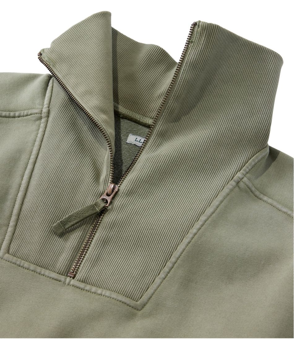 Women's Sunwashed Sweats, Quarter-Zip L.L.Bean Trending