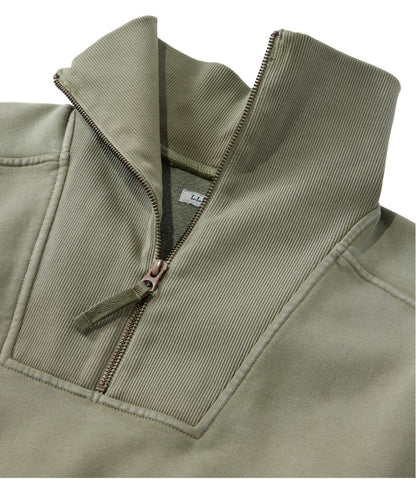 Women's Sunwashed Sweats, Quarter-Zip L.L.Bean Trending