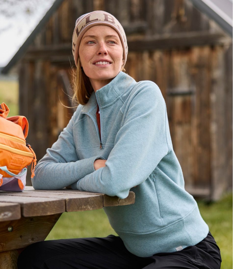 Women's L.L.Bean Cozy Pullover, Quarter-Zip L.L.Bean Best Seller