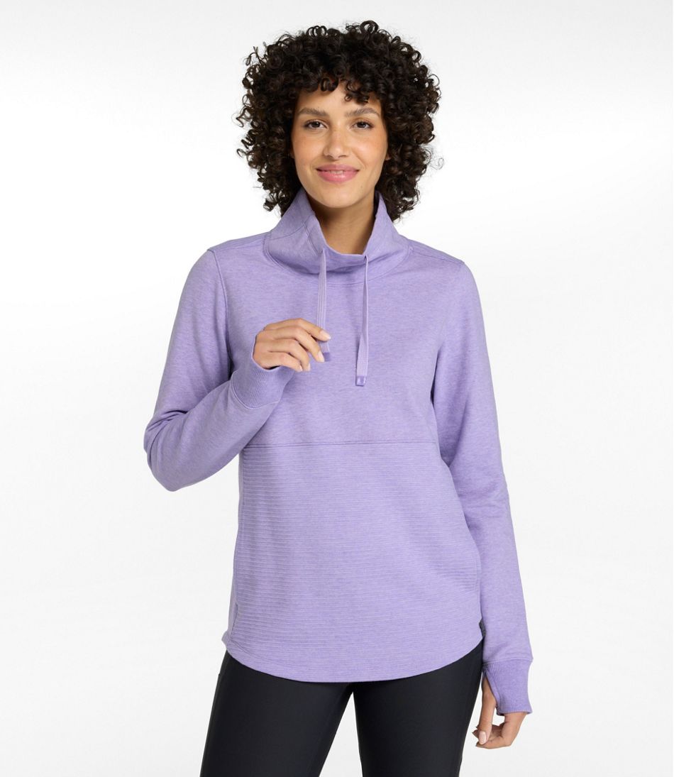 Women's L.L.Bean Cozy Mixed-Knit Pullover L.L.Bean Top Pick