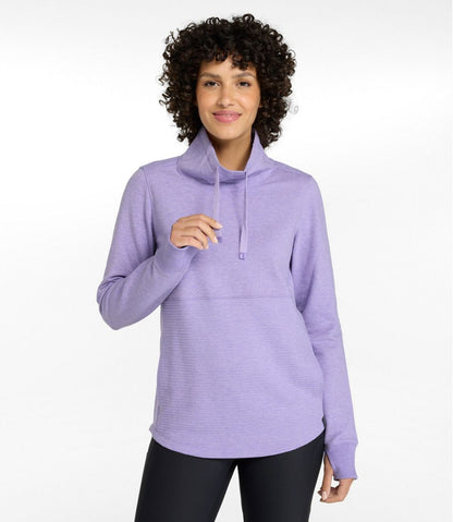 Women's L.L.Bean Cozy Mixed-Knit Pullover L.L.Bean Top Pick