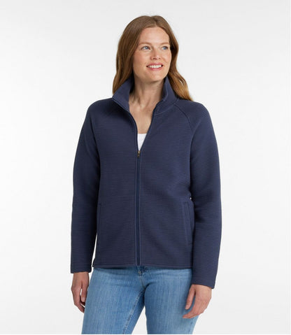 Women's Lakewashed Double-Knit Full-Zip L.L.Bean Recommended