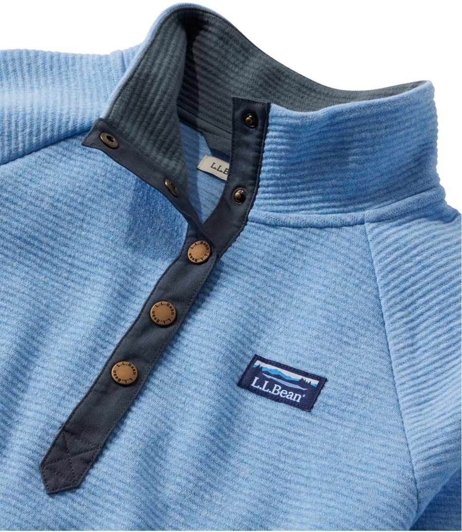 Women's Lakewashed Double-Knit Quarter-Snap L.L.Bean Everyday
