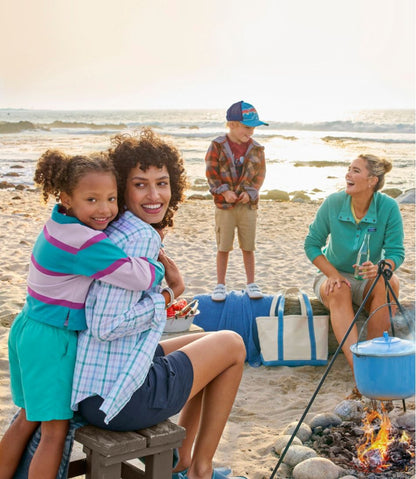 Women's Lakewashed Double-Knit Quarter-Snap L.L.Bean Everyday
