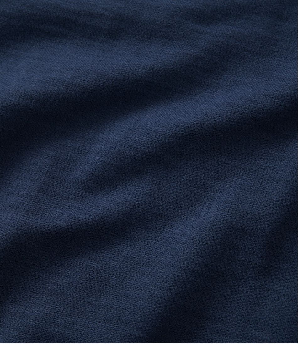 Women's Peaks Island Crewneck, Logo L.L.Bean New