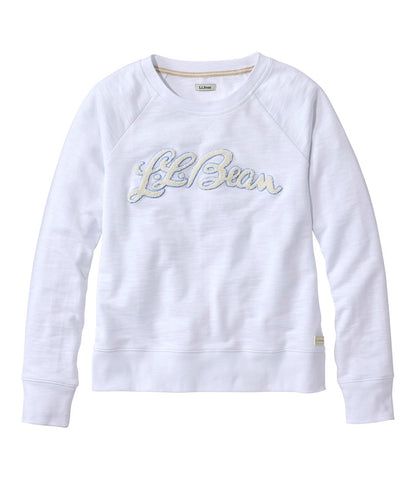 White Script Logo,X-Small