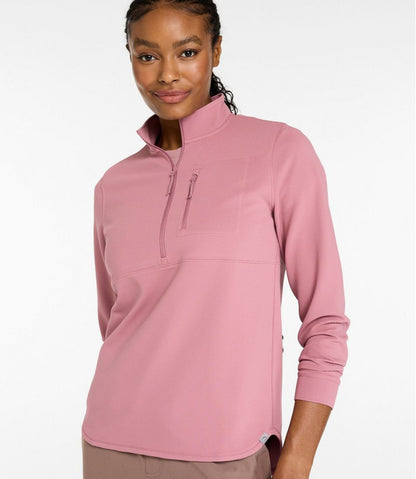Women's VentureStretch Ottoman 1/4 Zip Pullover L.L.Bean Popular