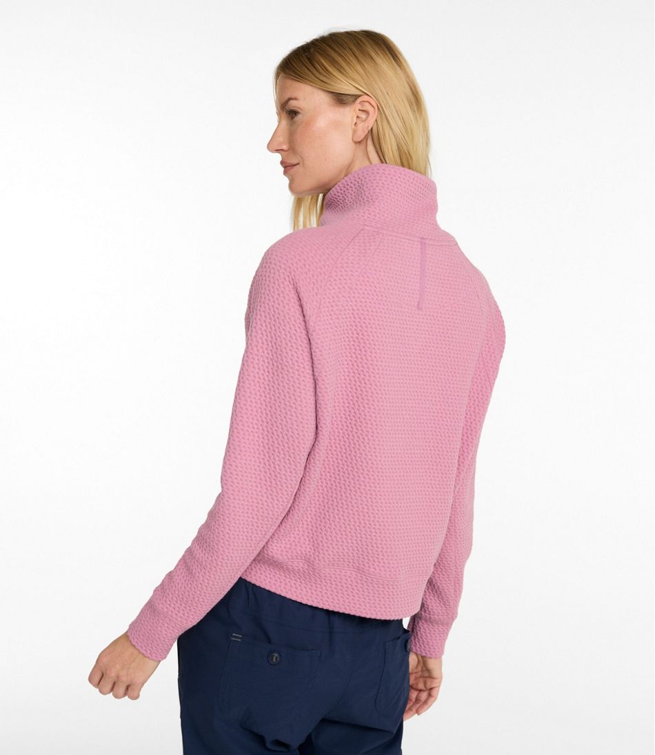 Women's Ridgeknit Half-Zip Pullover, Oversized L.L.Bean Best Seller