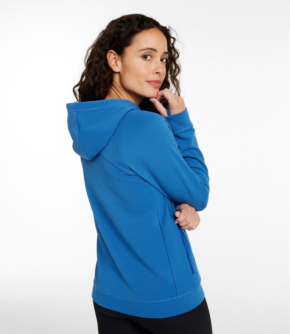 Women's VentureStretch Ottoman-Rib Hoodie L.L.Bean Top Pick